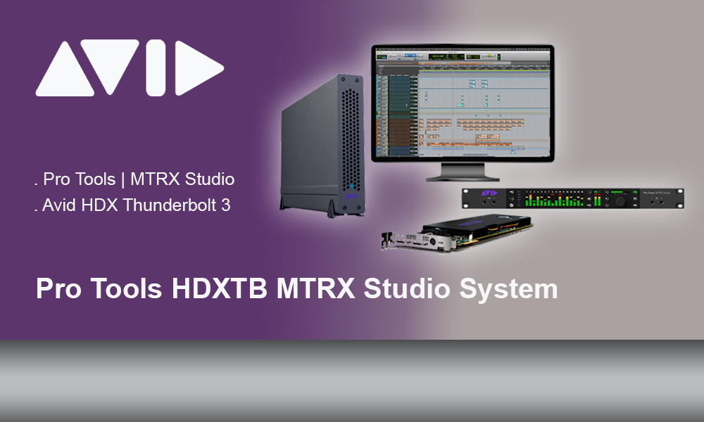 Pro Tools HDXTB MTRX Studio System lieferbar