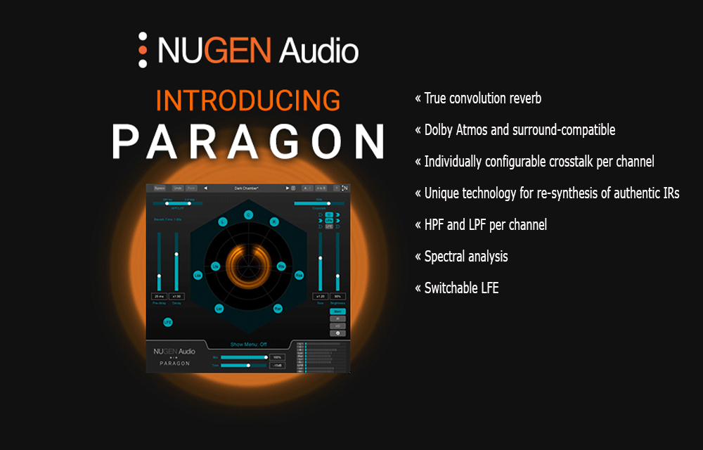 Nugen Audio „Paragon“ – Echter Faltungshall
