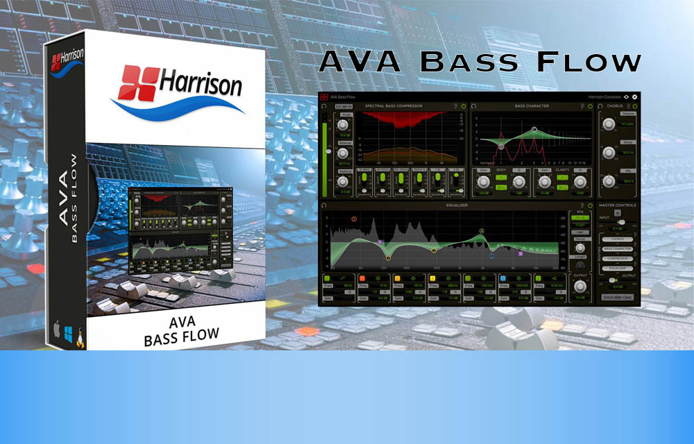 NEU: AVA Bass Flow Plugin von Harrison Console
