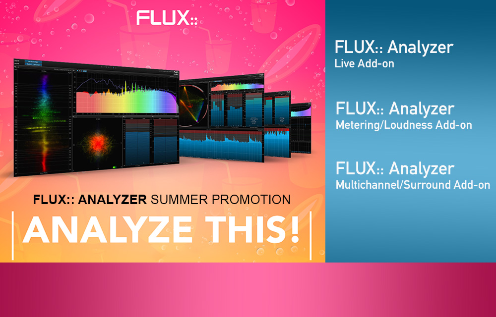 Flux:: Analyzer Summer Promotions