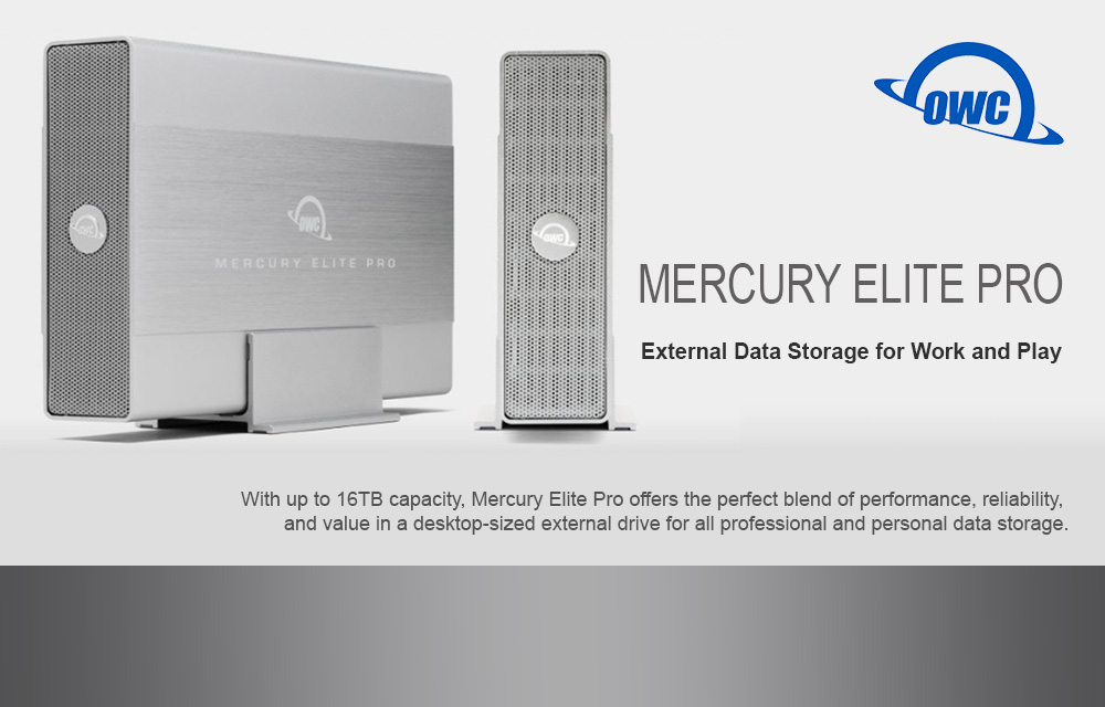 OWC Mercury Elite Pro externes Desktop Laufwerk