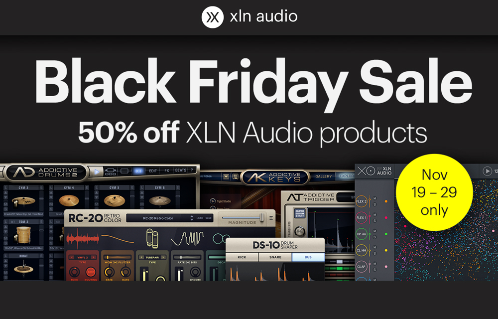 XLN Audio: Black Friday Sale startet!