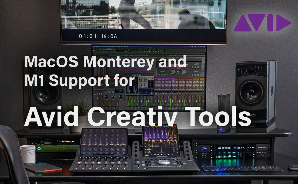 Avid – MacOS Monterey und M1 kompatibel