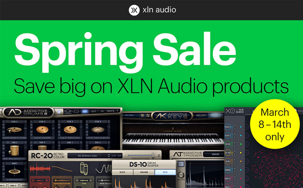 Spring Sale – Save Big on XLN Audio￼