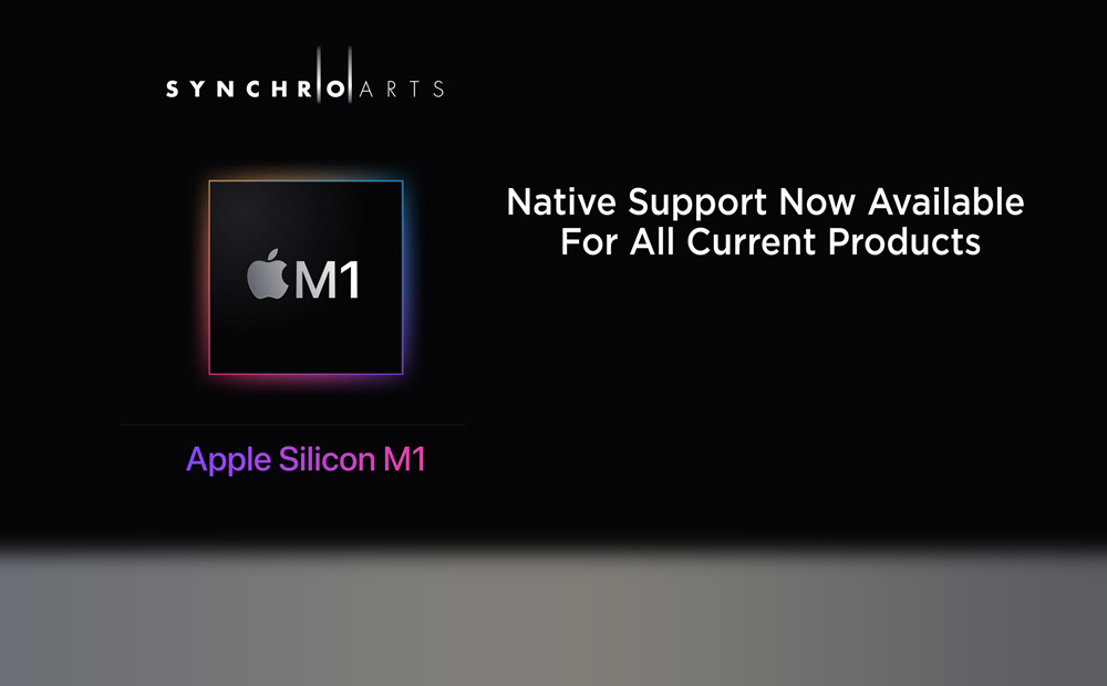M1 Native Support aller SynchroArts Plug-ins￼