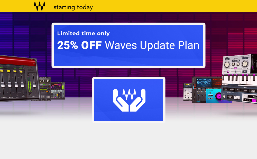 Waves Update Plan -25% Rabatt￼