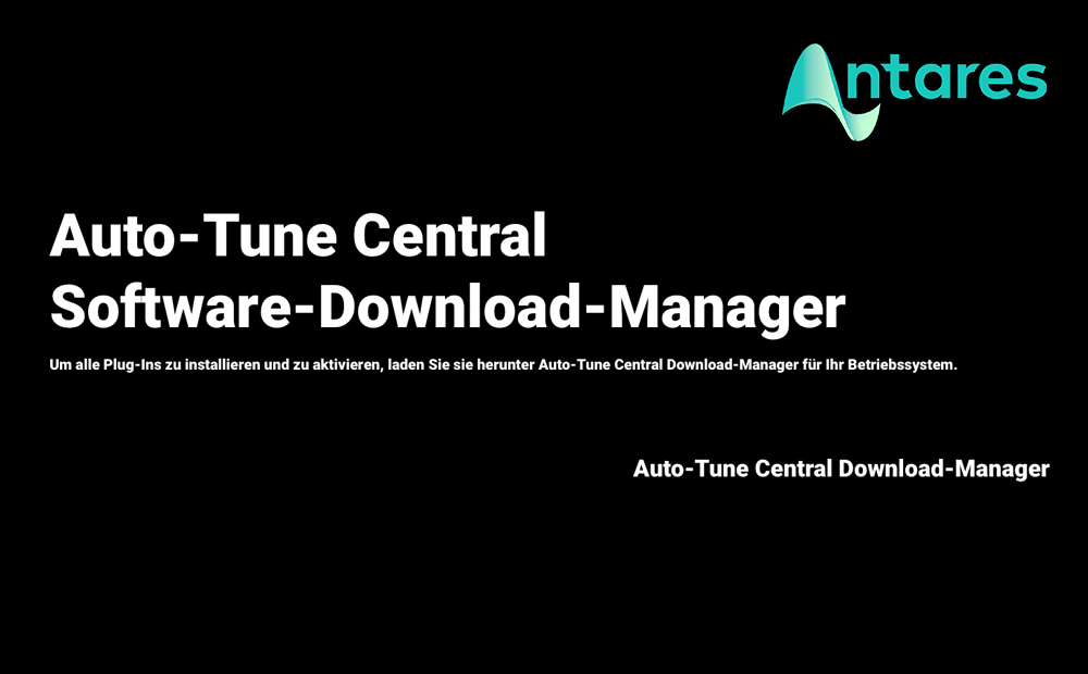 Neu: Auto-Tune Central Download Manager