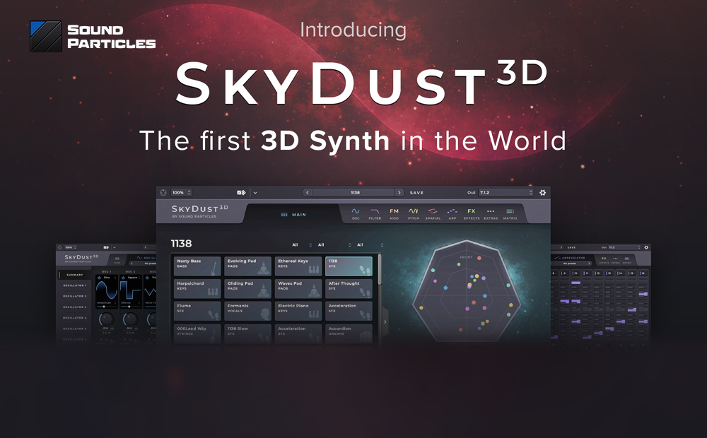 Sound Particles stellt SkyDust 3D vor
