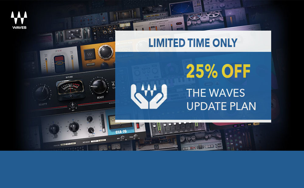25% off Waves Update Plan – zeitlich limitiert