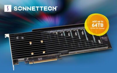 NEU: Sonnet M.2 8×4 Silent PCIe 4.0 Card