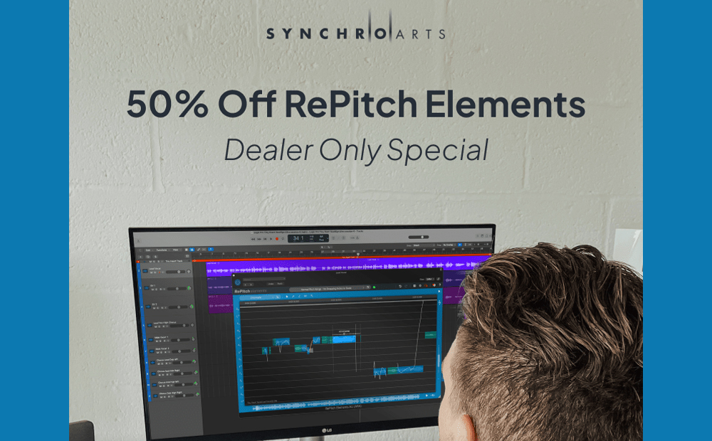 Synchro Arts – RePitch Elements 50% OFF