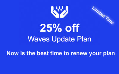Waves Update Plan Renewal 25% OFF