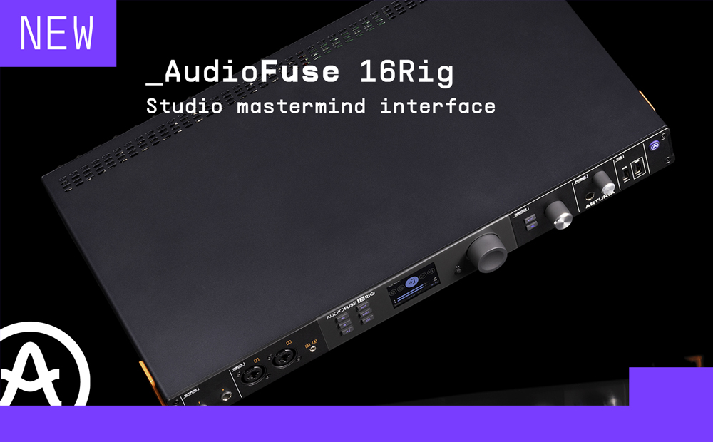 NEU: Arturia AudioFuse 16 Rig Audio Interface