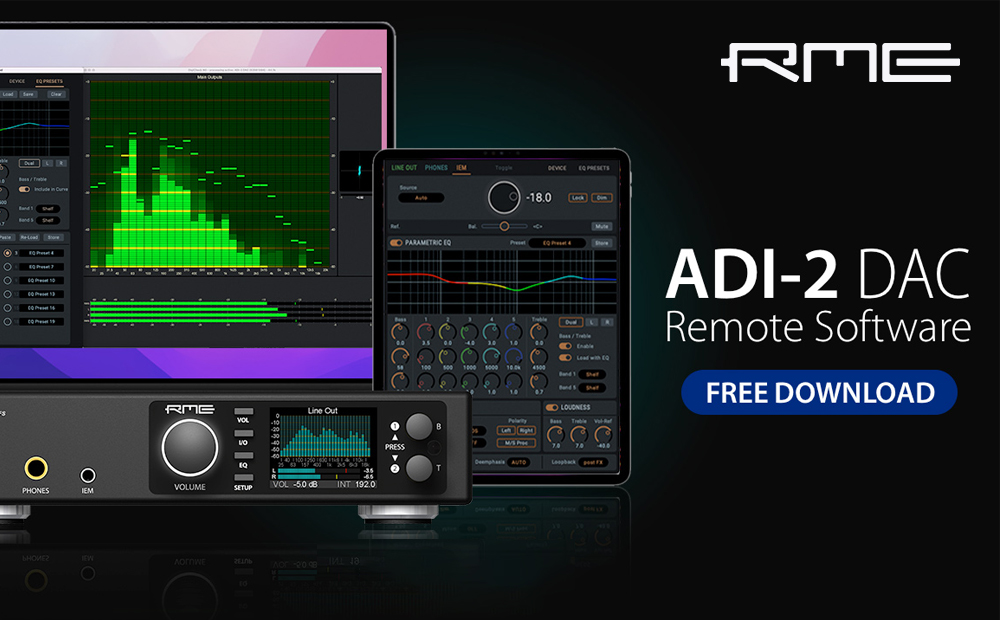 RME veröffentlich ADI 2 Remote Software