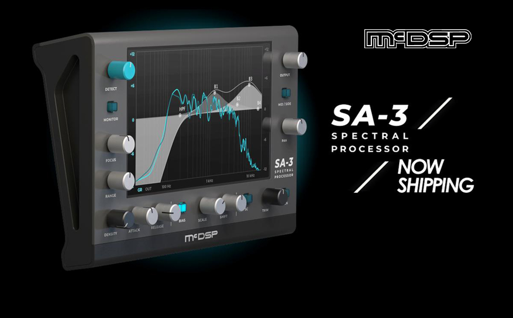 mcdsp präsentiert den SA-3 Spectral  Prozessor