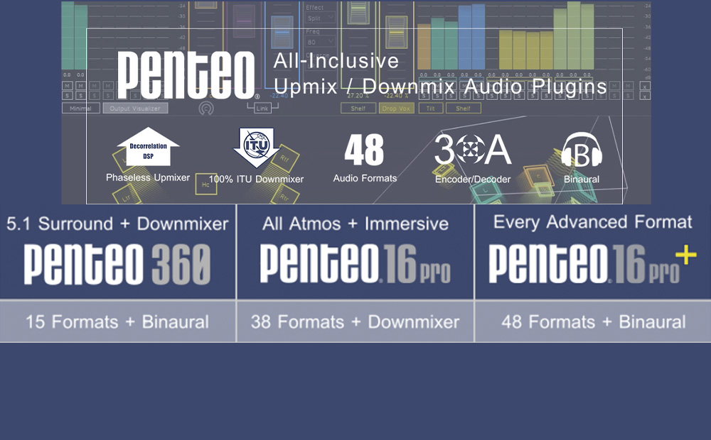 Penteo – Upmix/Downmix Audio Plug-in