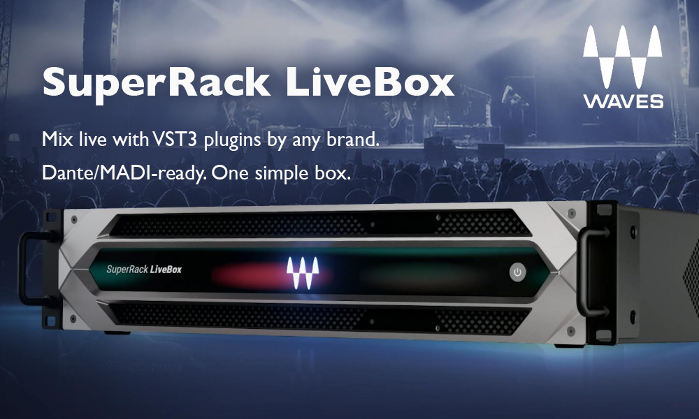 NEU: Waves SuperRack LIveBox VST-3 Host