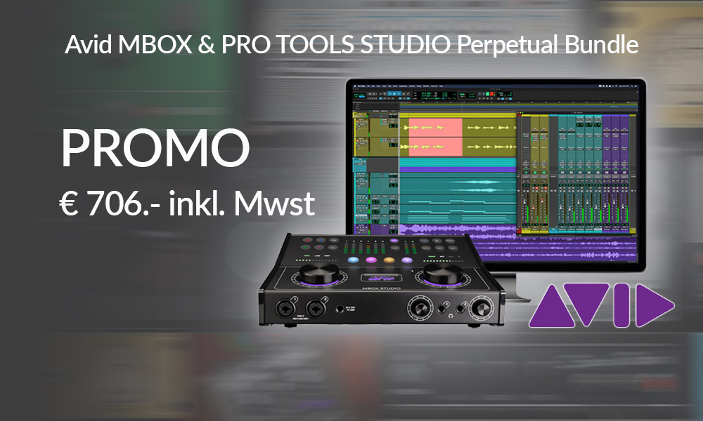 Avid MBox & Pro Tools Studio perpetual
