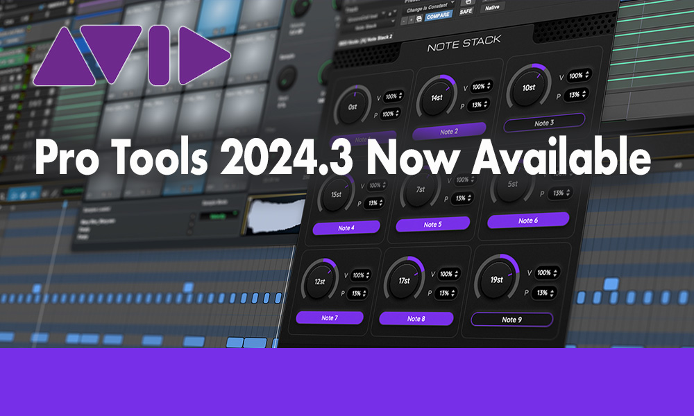 Pro Tools 2024.3 absofort verfügbar